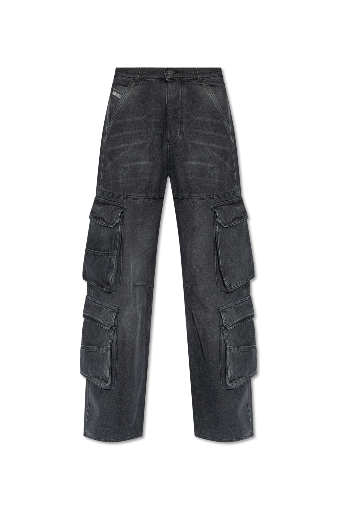 SIRE' cargo jeans Diesel - Black 'D - Kit Calça Jeans Silver Médio